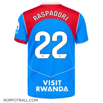 Billige Fotballdrakt Atletico Madrid Giacomo Raspadori #22 Replika Tredjedrakt 2025-26 Kortermet